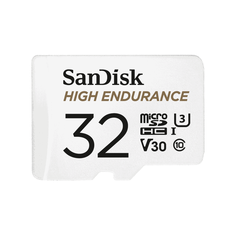 High-endurance microSD card